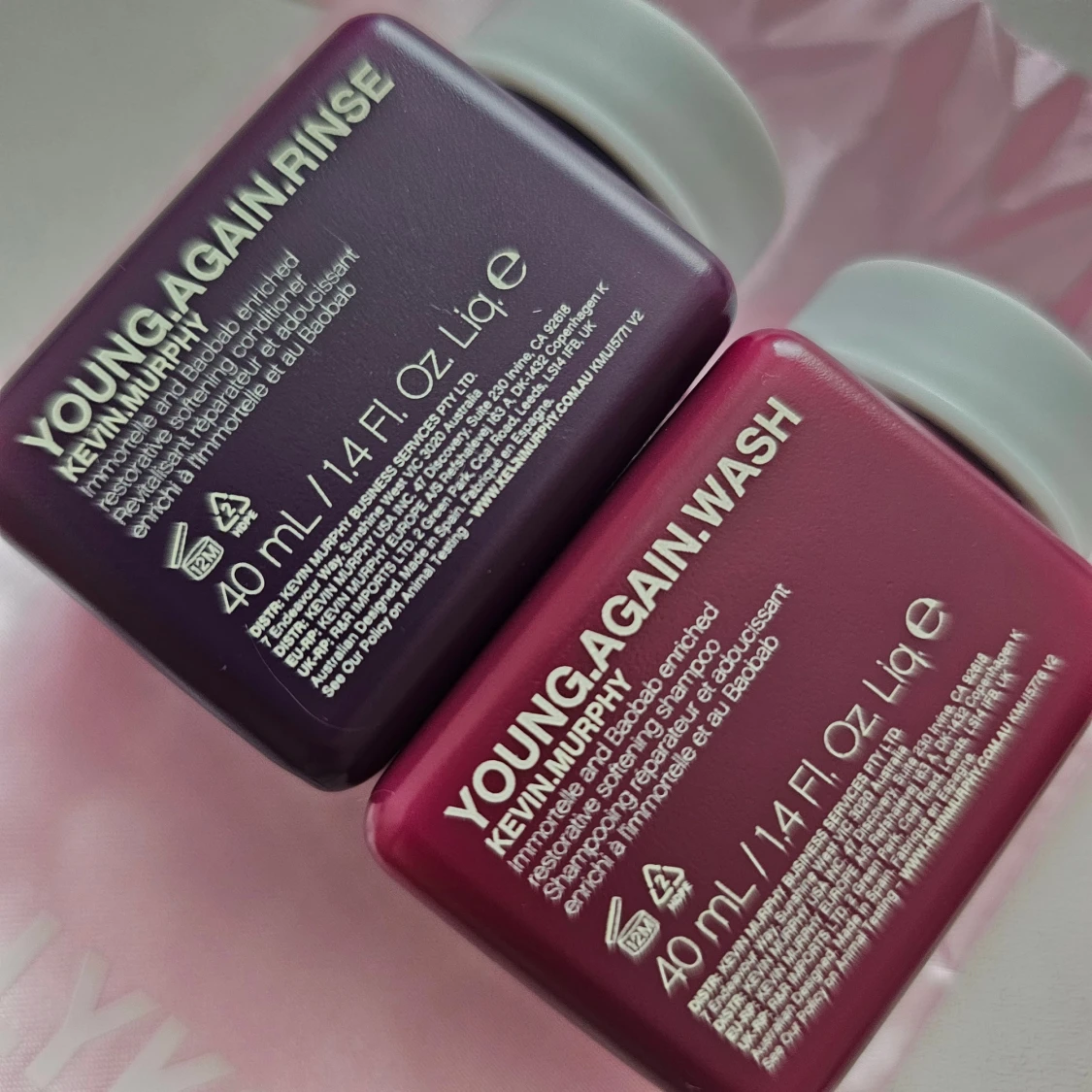 Kevin Murphy Young Again Wash och Rinse 80ml - 1