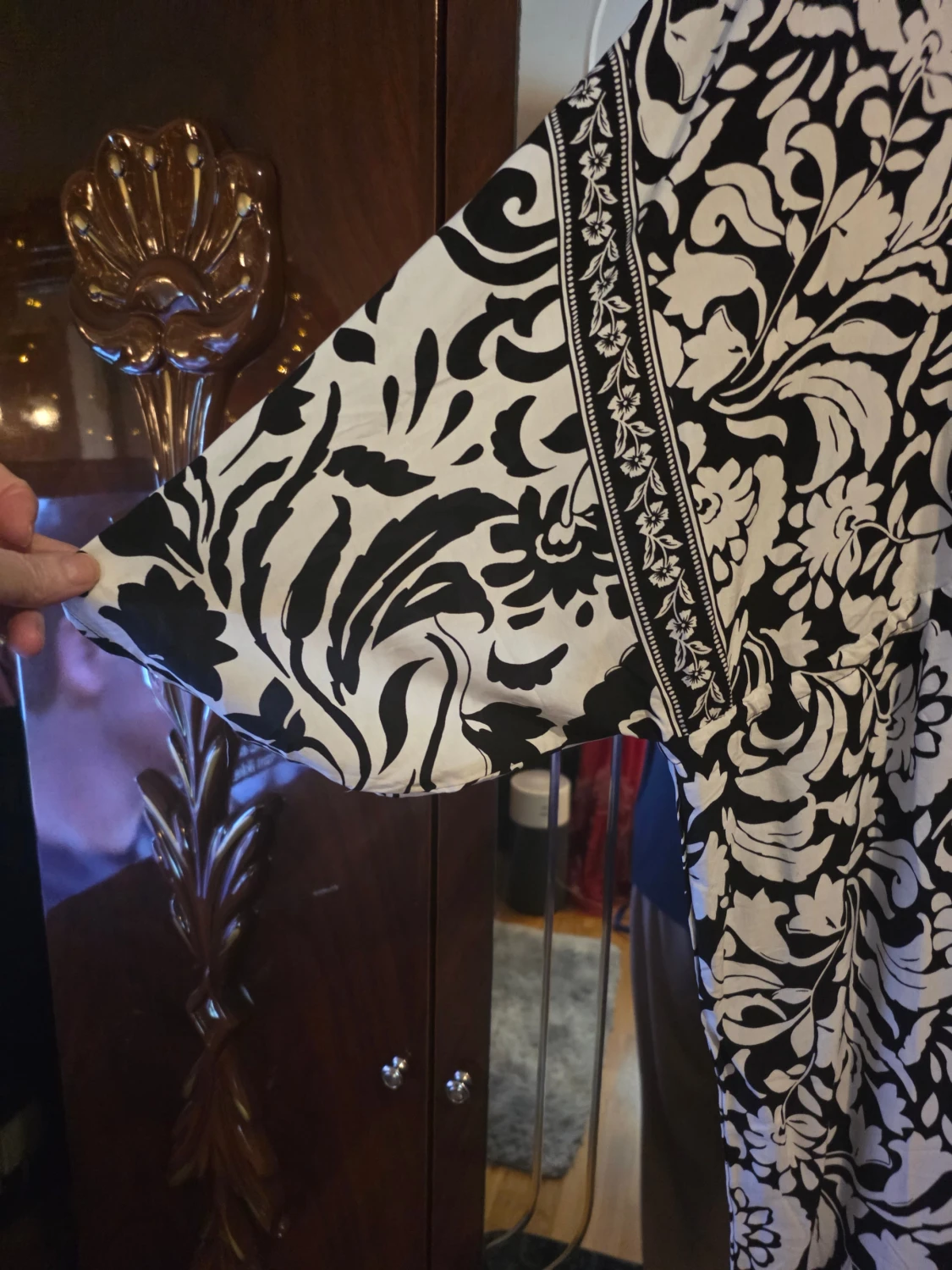 Svartvit långklänning från Gozzip - 3