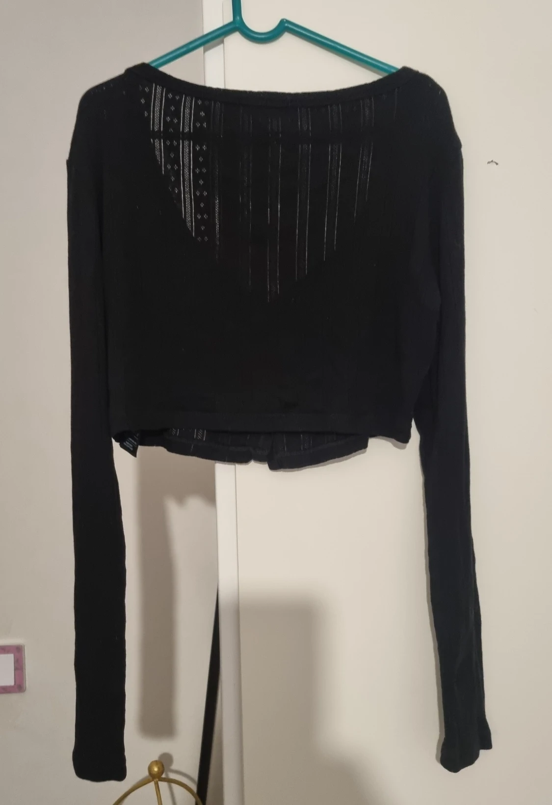 Svart croppad bolerotopp från NA-KD - 1