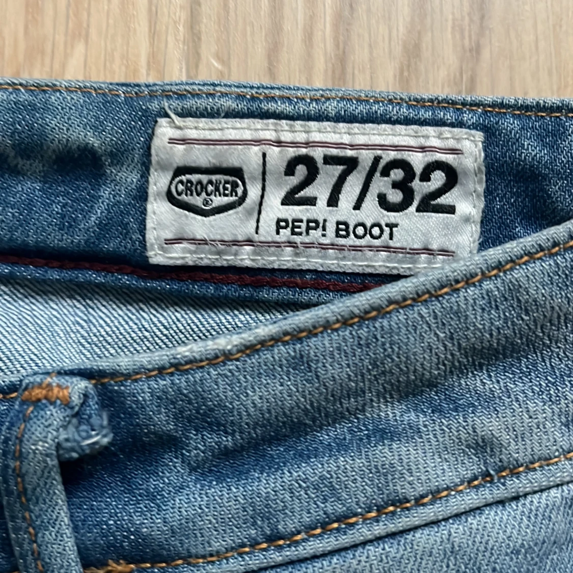 Crocker Pep! Boot blå bootcut jeans 27/32 - 2