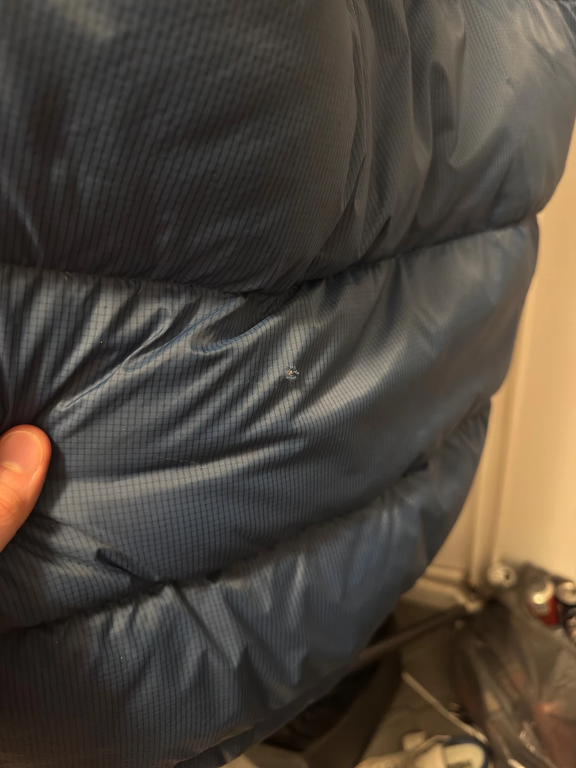 Blå dunjacka från The North Face - 1