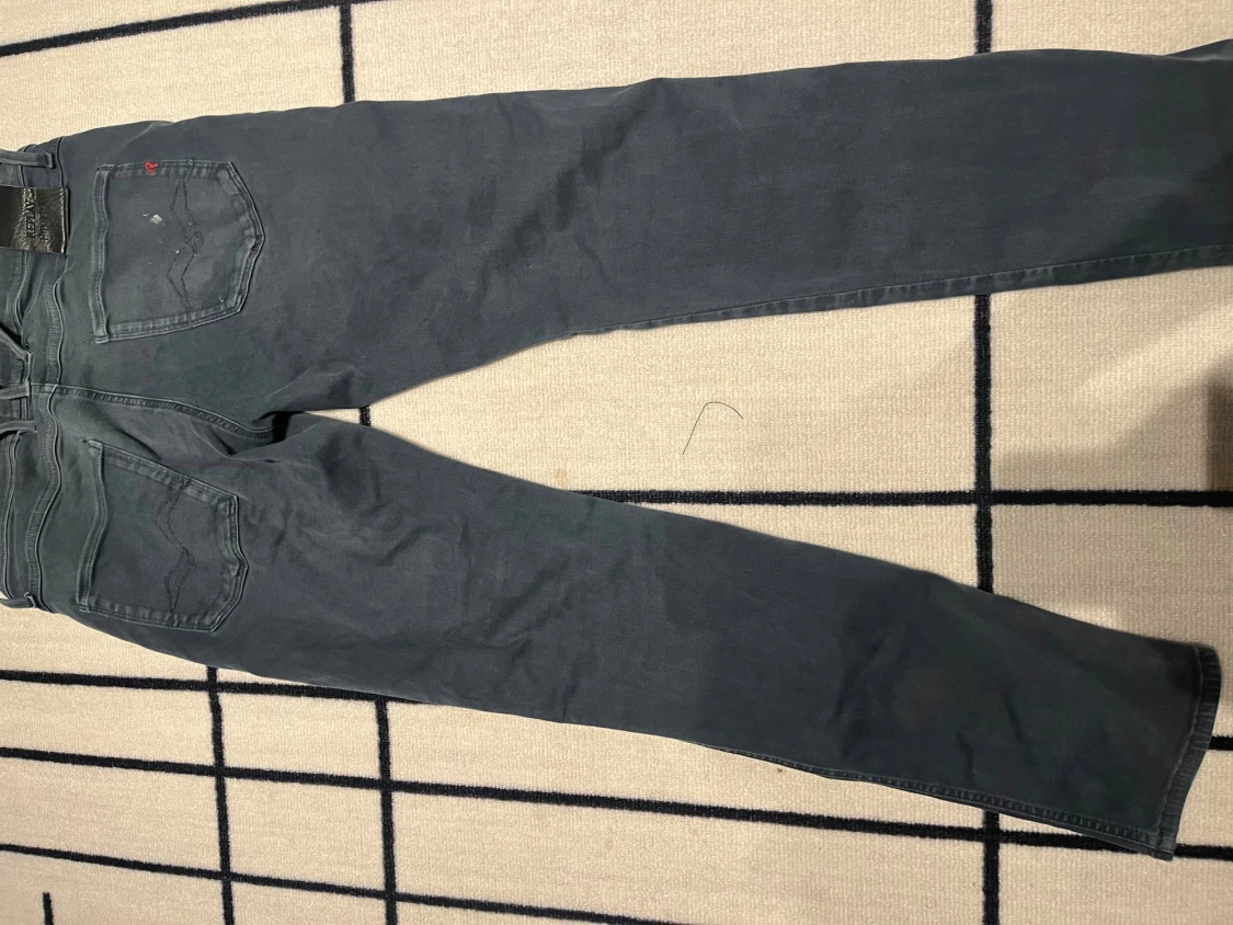 Replay Anbass mörkgrå jeans - 3