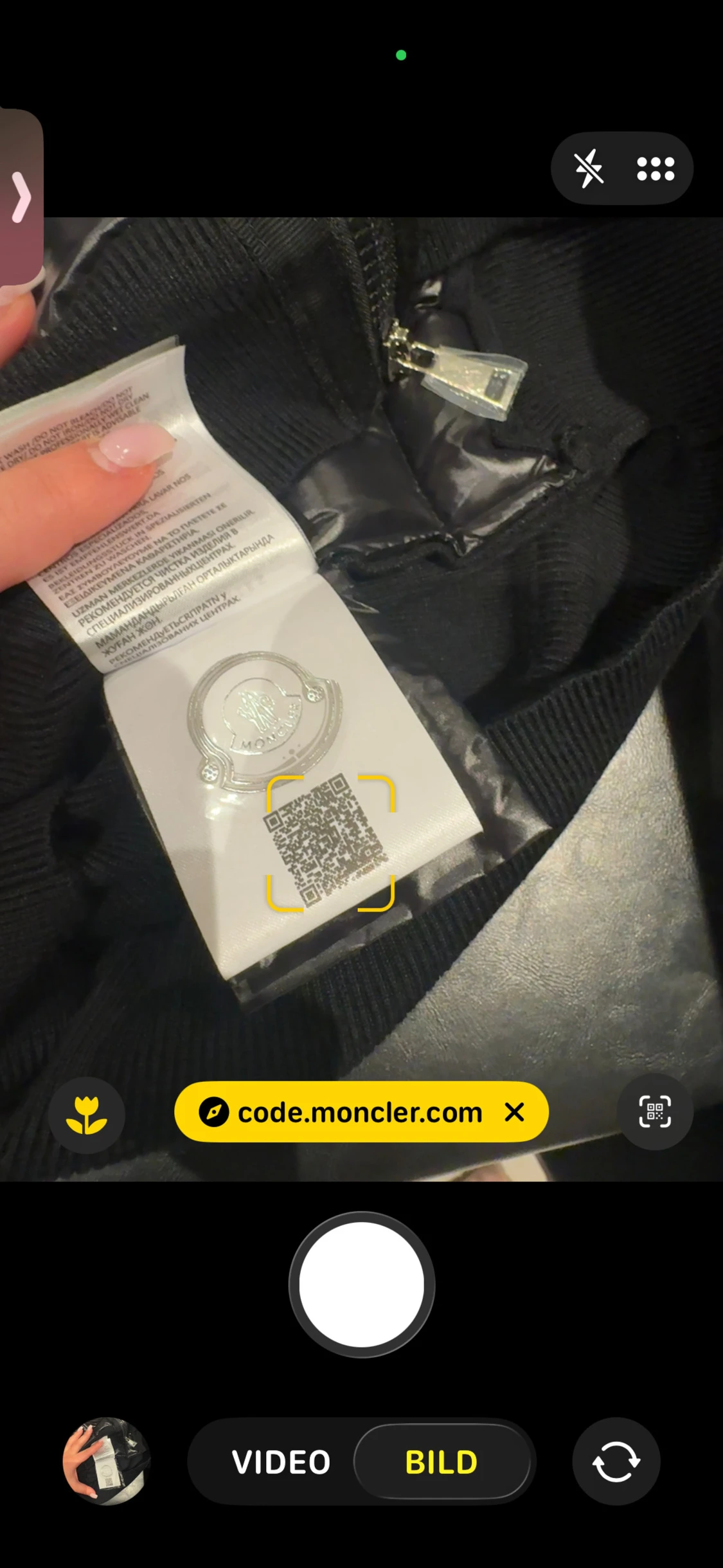 Svart Moncler cardigan  - 4