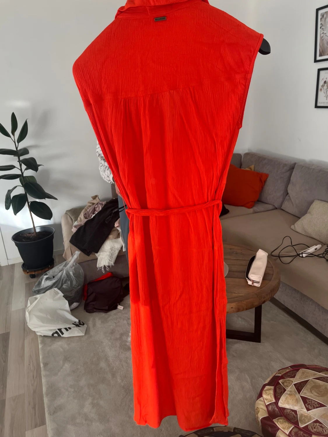Röd långklänning från Billabong - 2