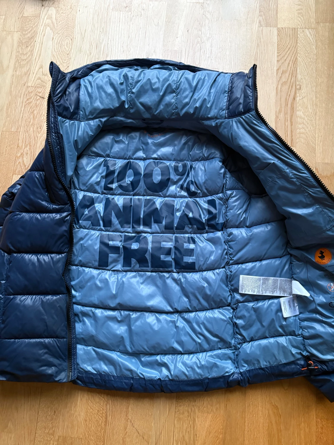 Mörkblå pufferjacka Save The Duck - 2