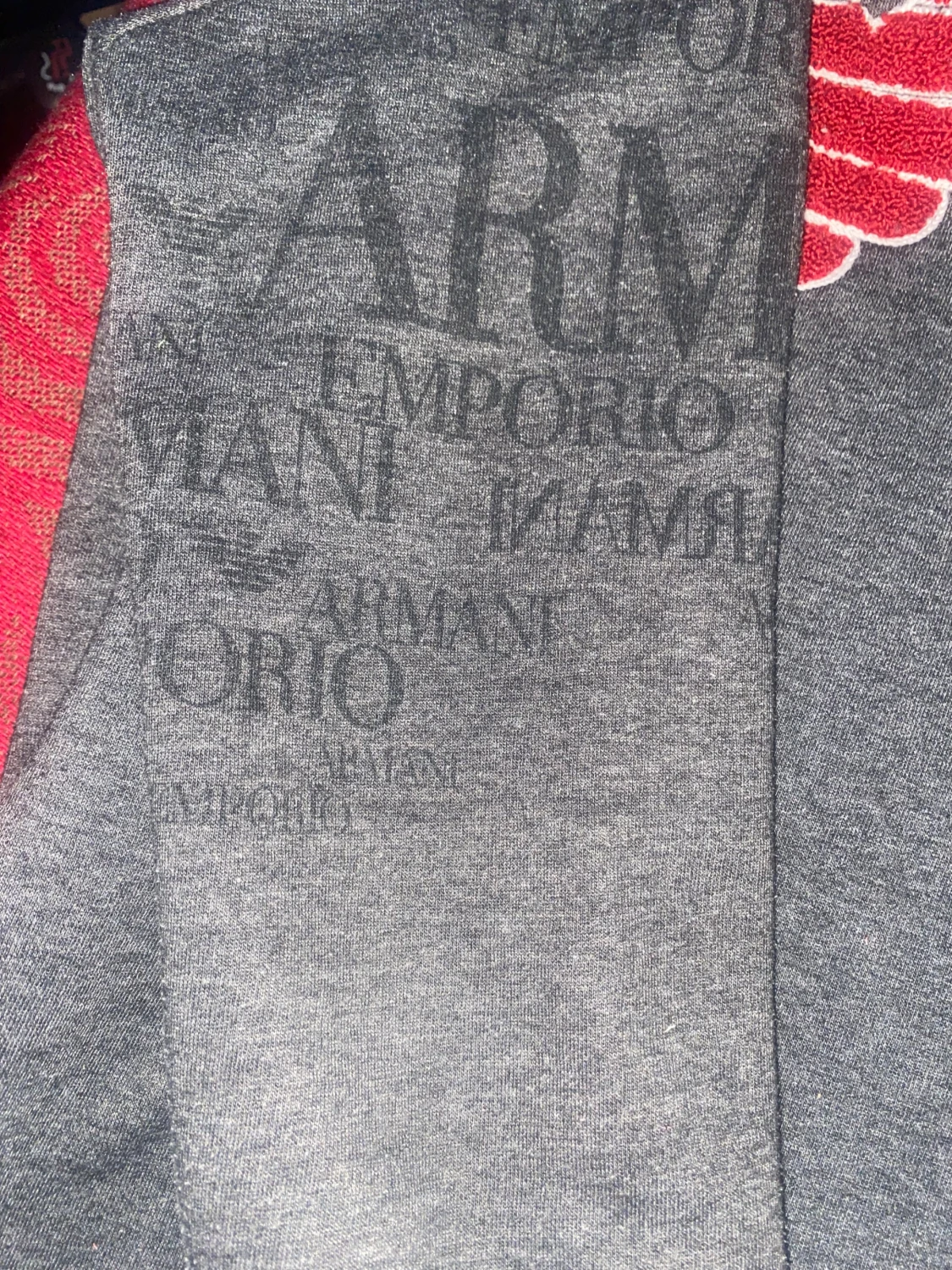 Grå sweatshirt från Emporio Armani - 2