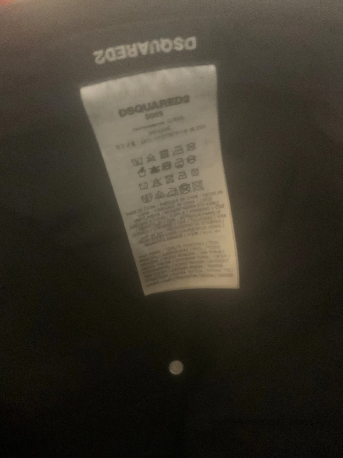 Svart keps från Dsquared2 ICON - 1