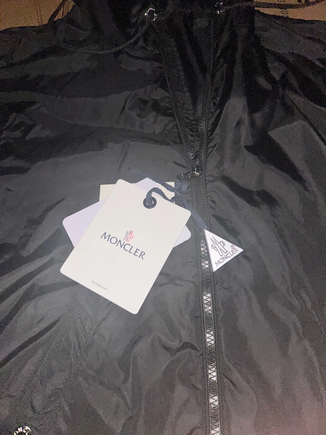 Svart windbreaker - 1