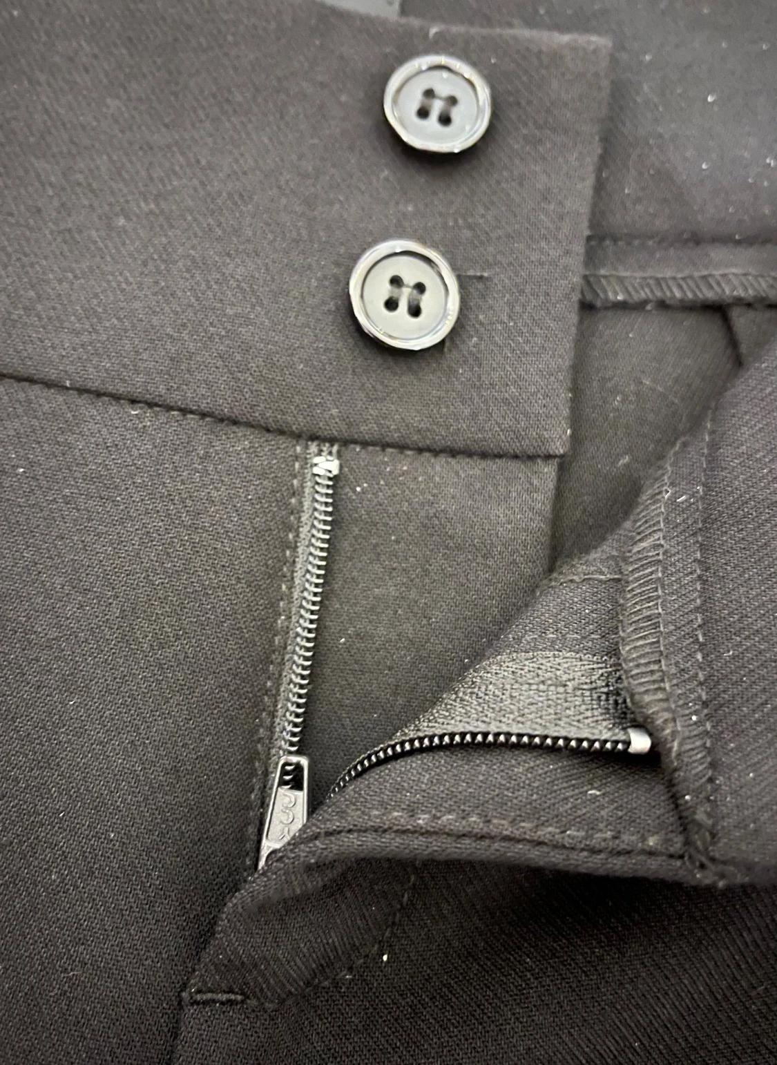 Nya svarta kostymbyxor XS - 1