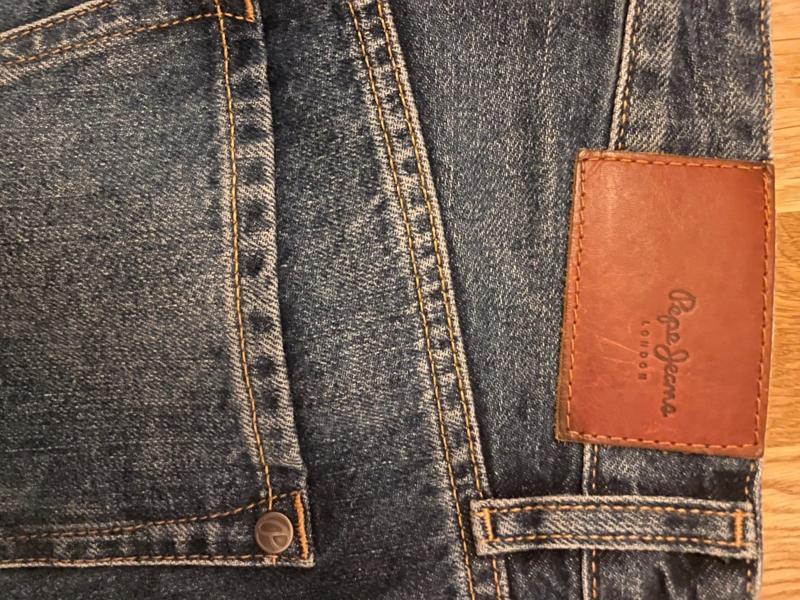 Pepe Jeans Tapered blå jeans - 1