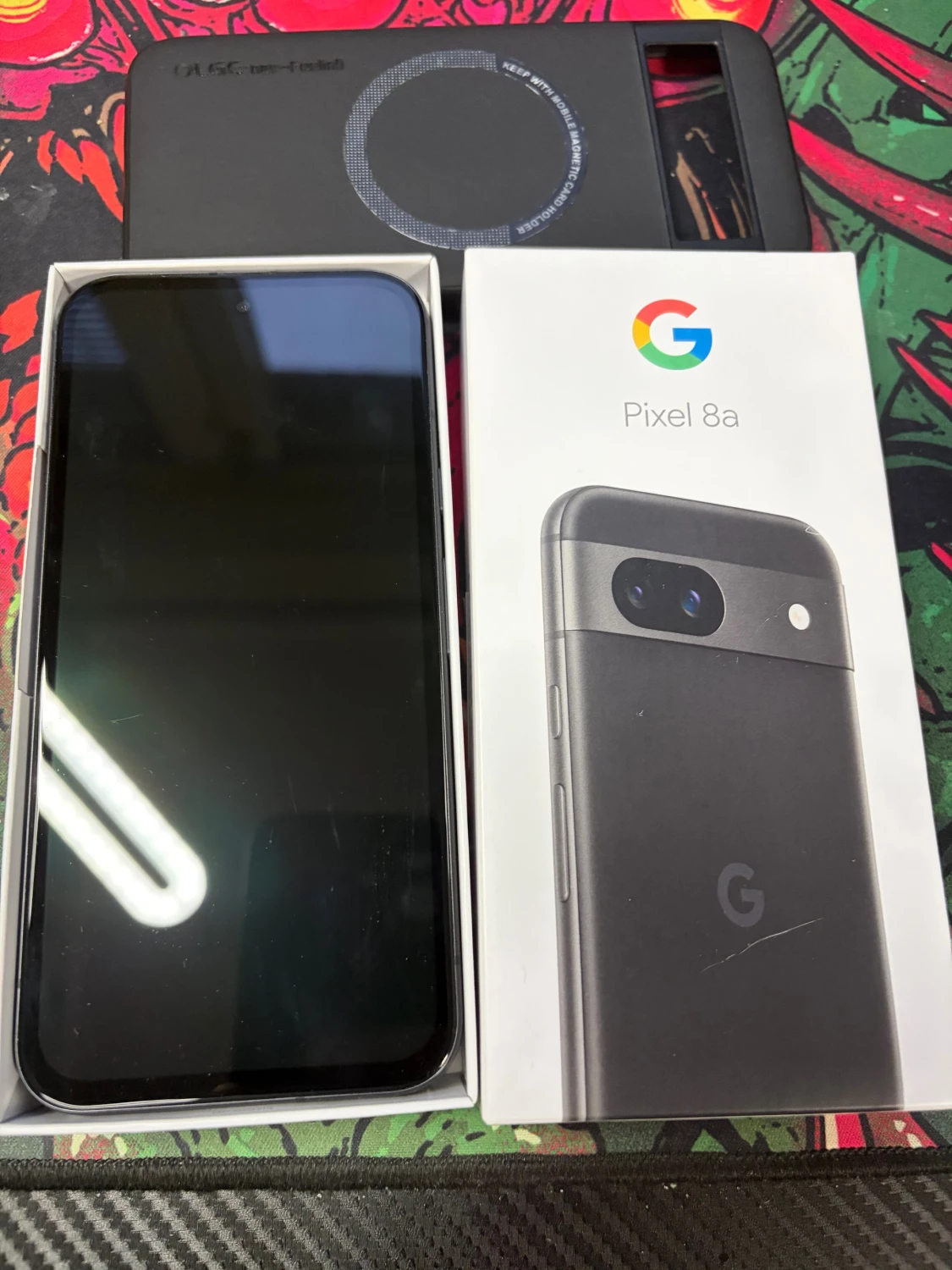 Google Pixel 8a krypterad 