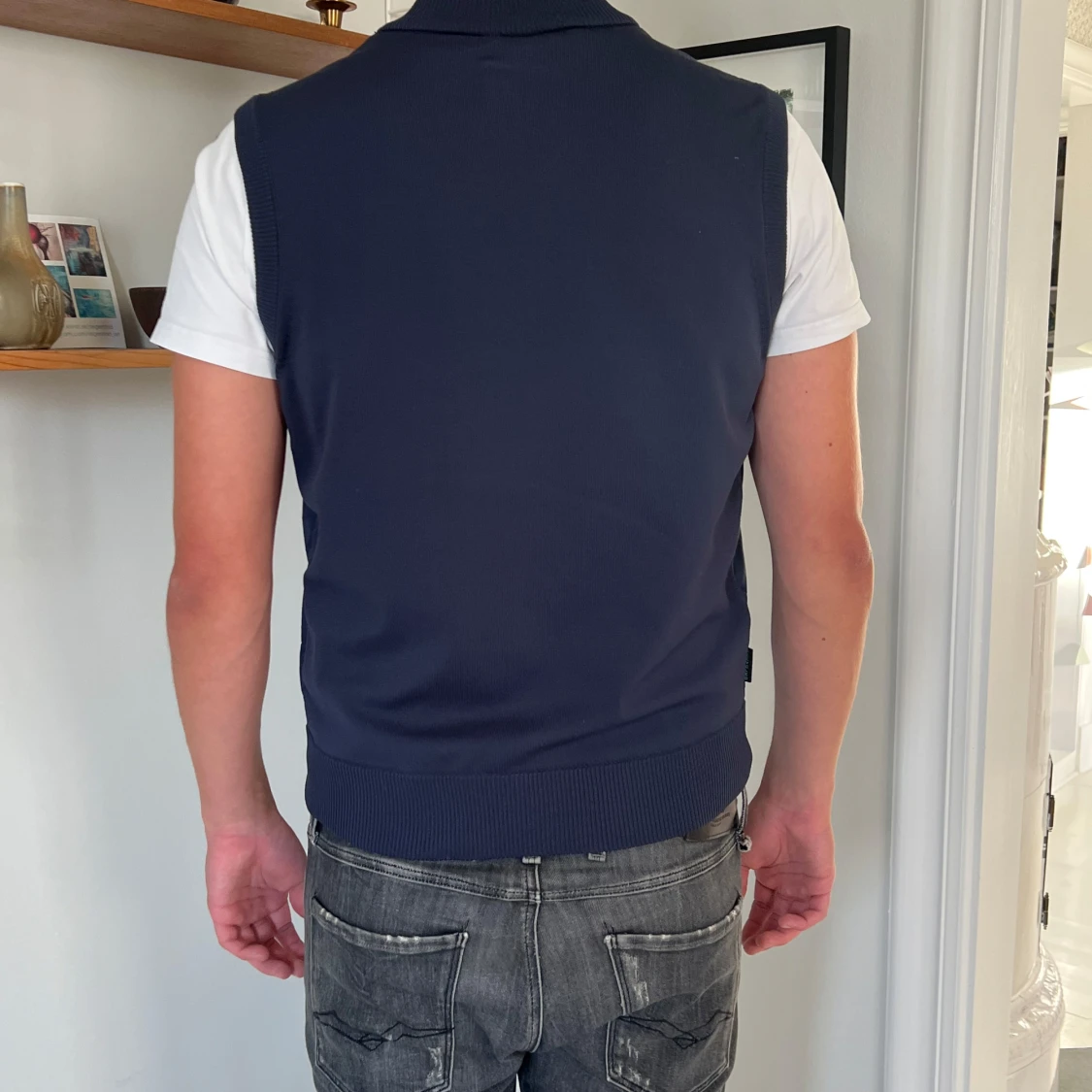 Mörkblå dunväst från Save The Duck - 1