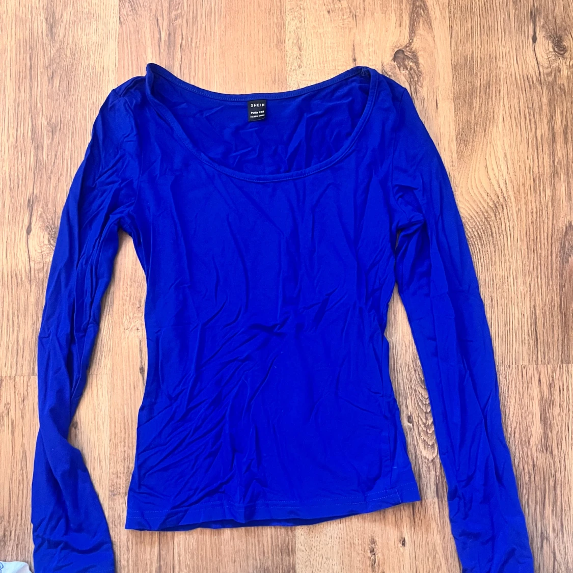 Marinblå tight långärmad