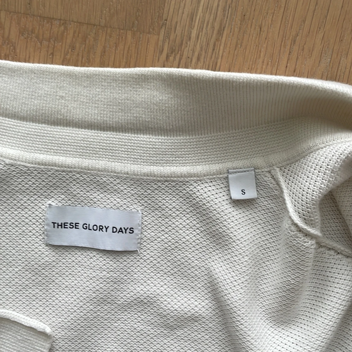 Vit kortärmad skjorta These Glory Days - 2