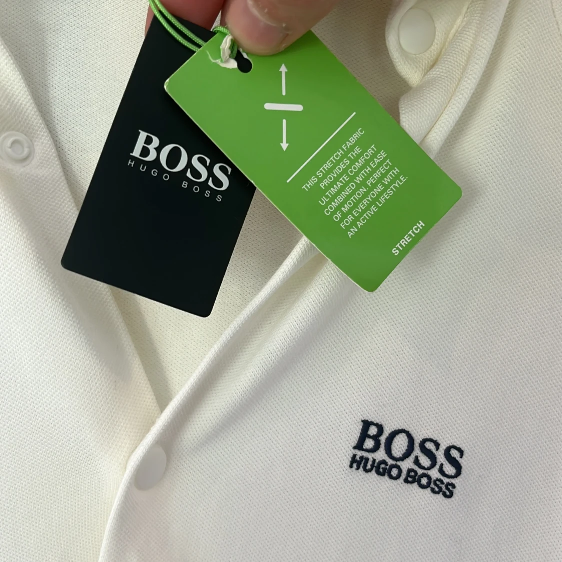 Vit slim fit skjorta från Hugo Boss - 3