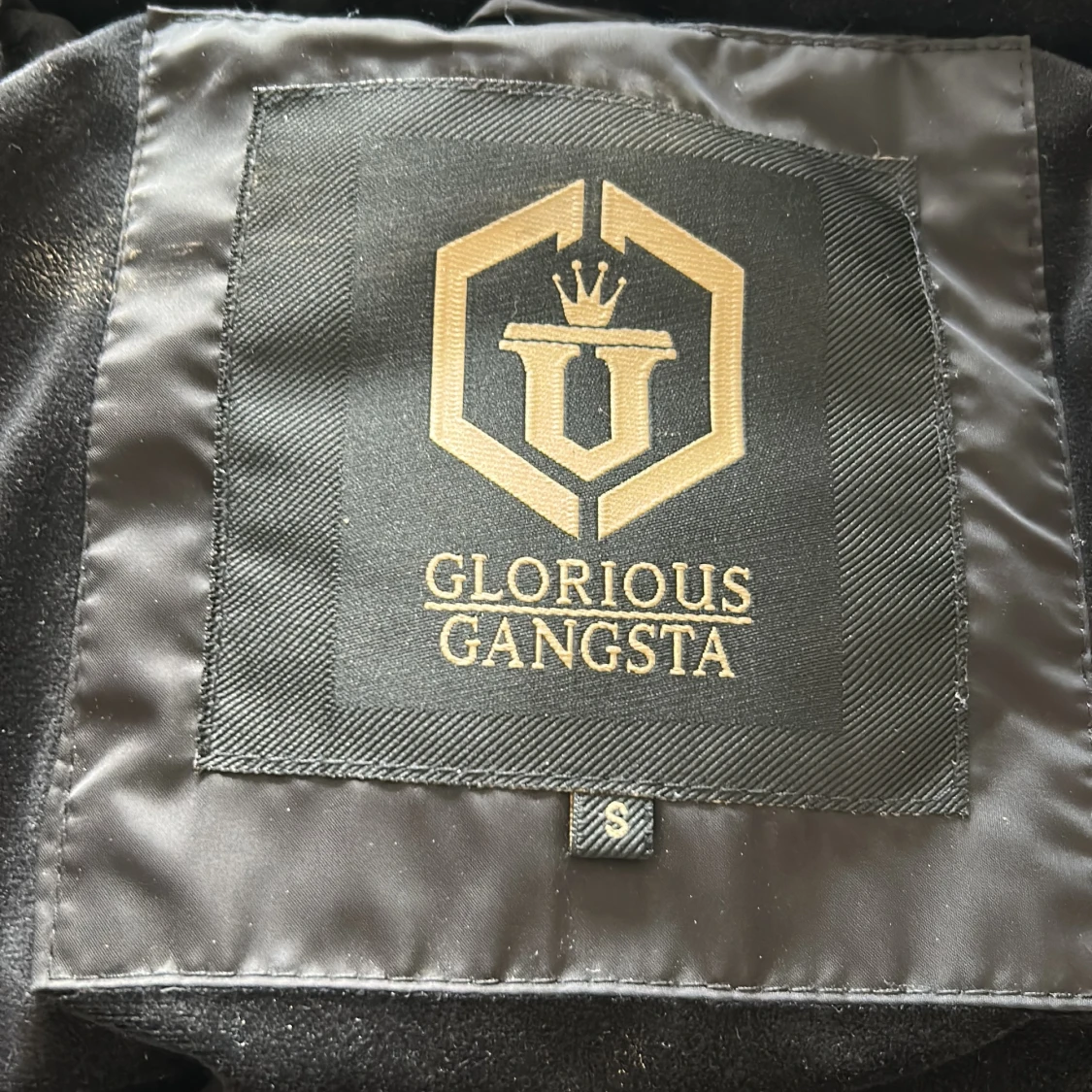 Svart pufferjacka från Glorious Gangsta - 2