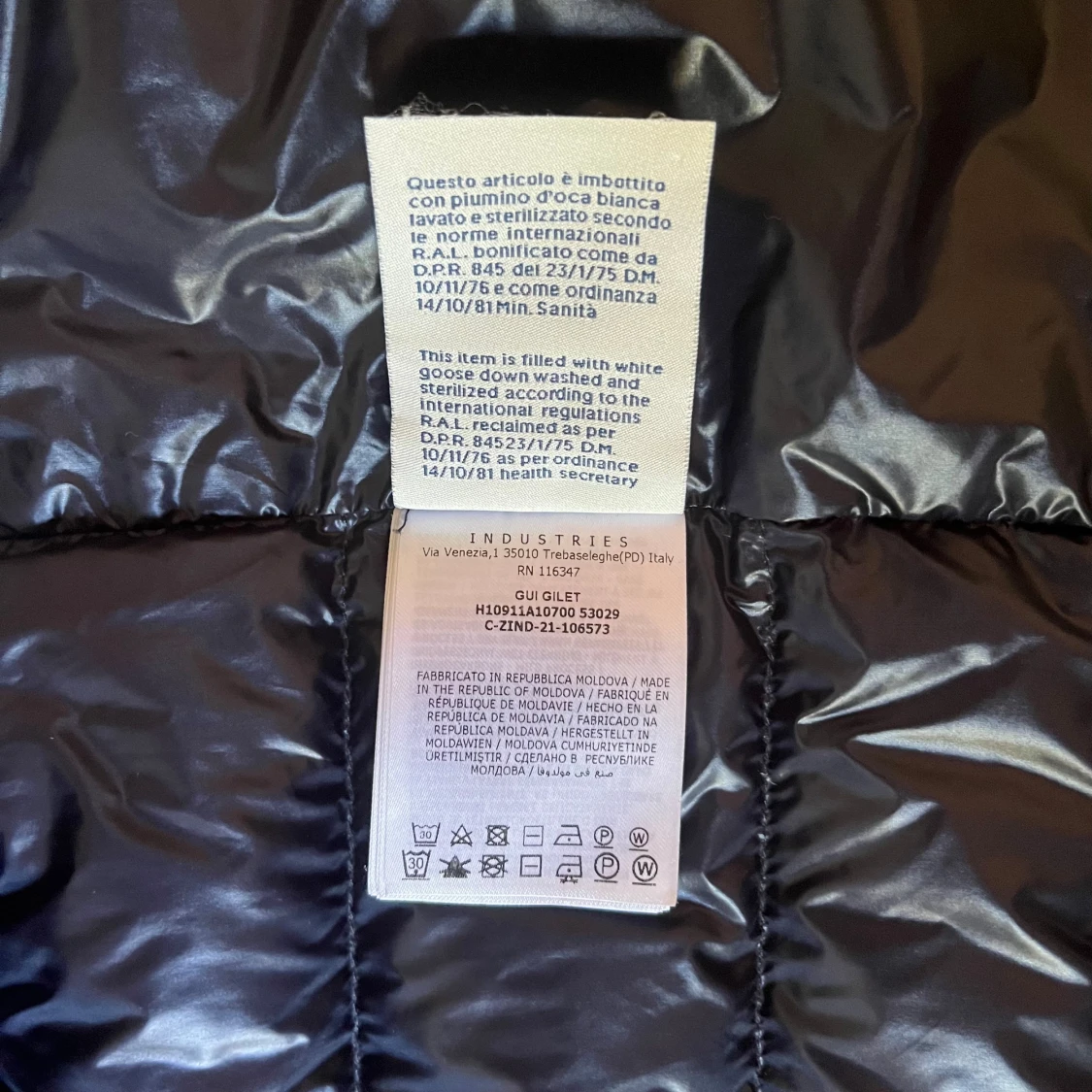 Svart dunväst från Moncler - 4