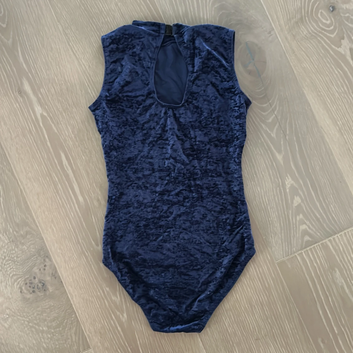 Mörkblå gymnastikdräkt / body  - 1