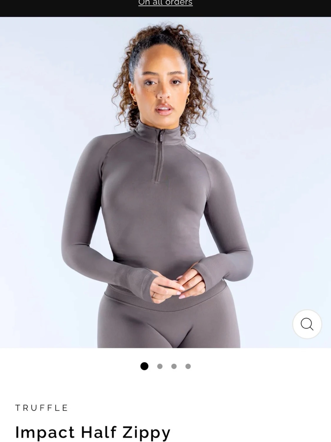 Dfyne impact half zippy