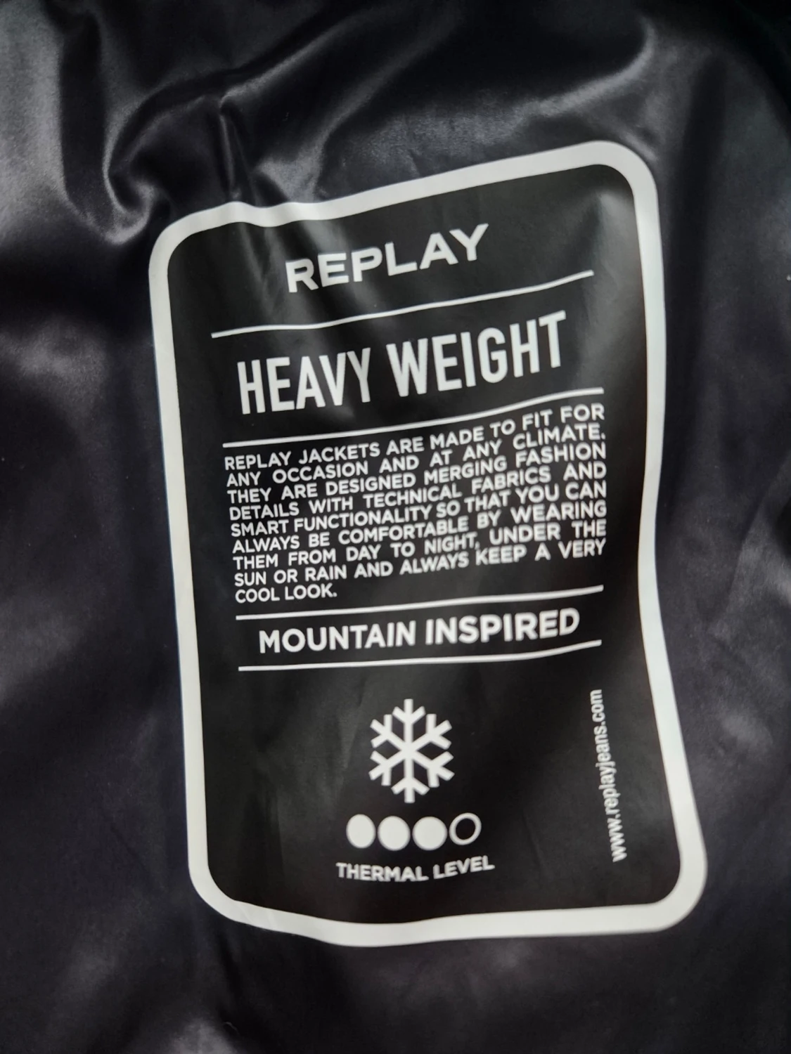 Svart/blå dunväst från replay - 4