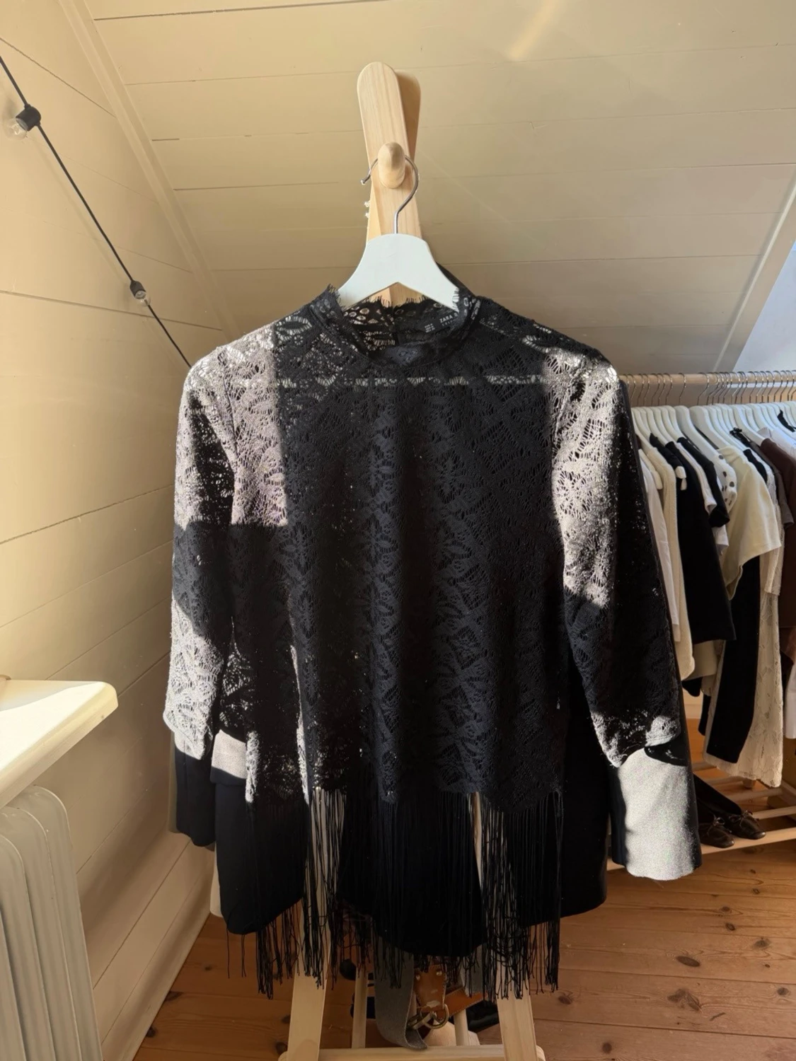 Spetstopp med fransar - 1