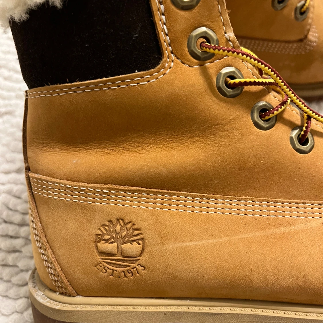 Timberland boots med fårskinnsfoder - 2