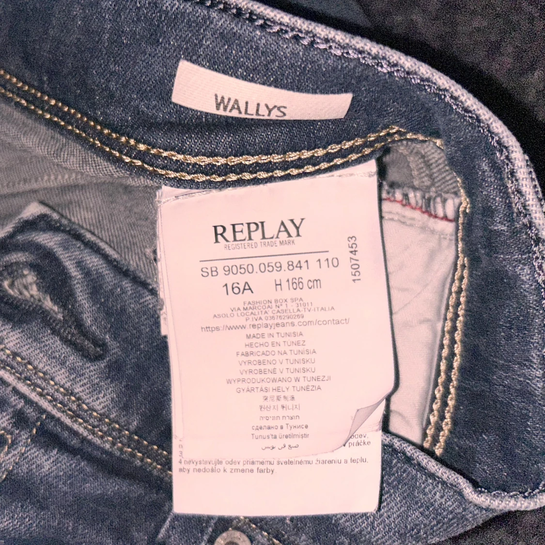 Replay ljusblå jeans Wallys 16A - 2