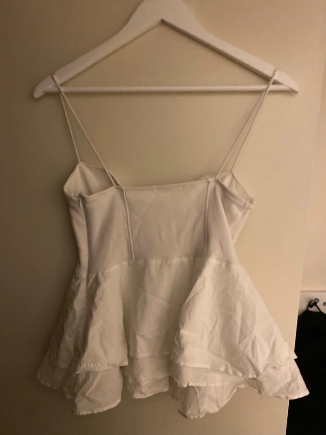 Vit linnetopp från Zara - 2