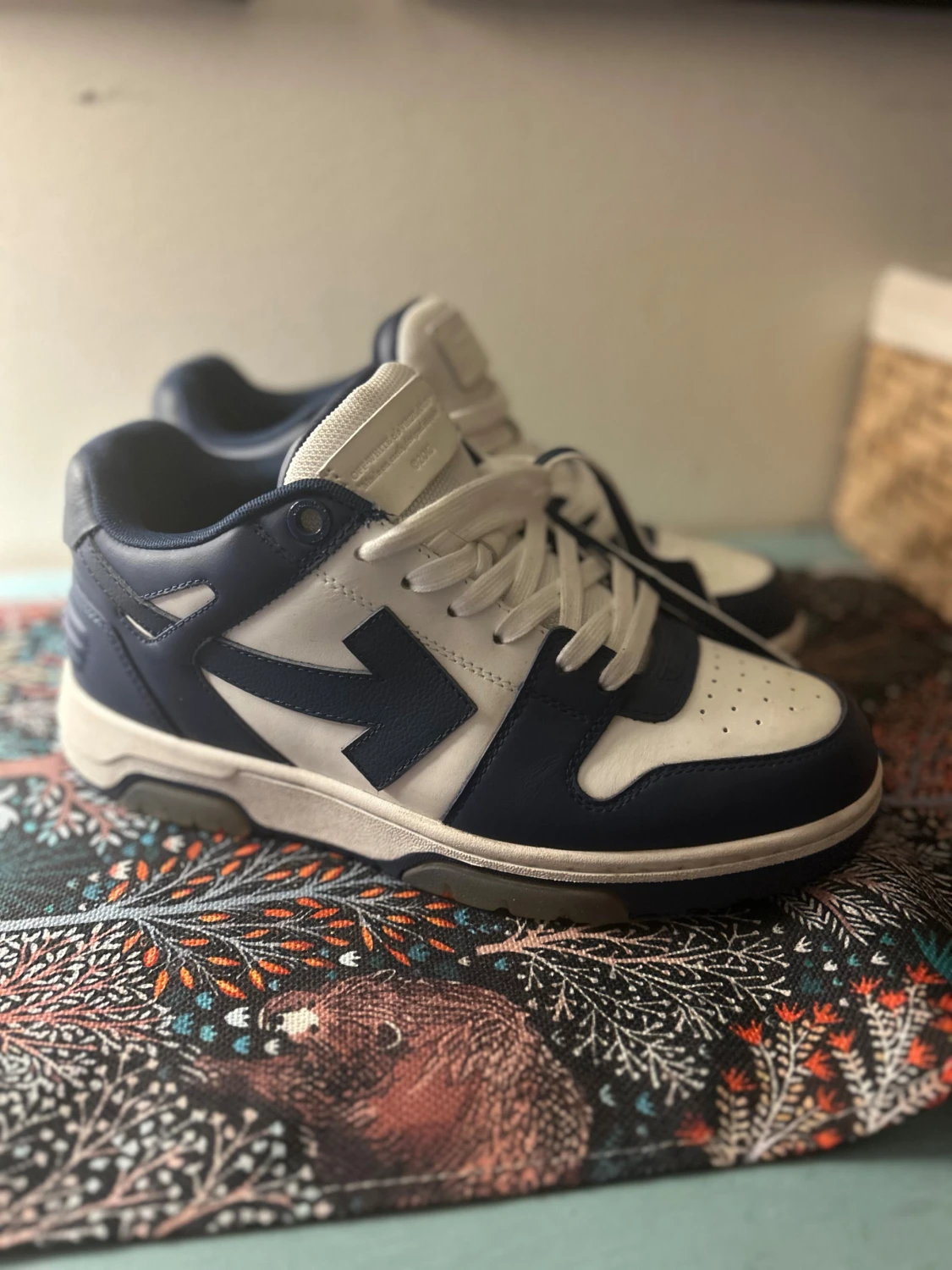 Off-White Out of Office Navy/White