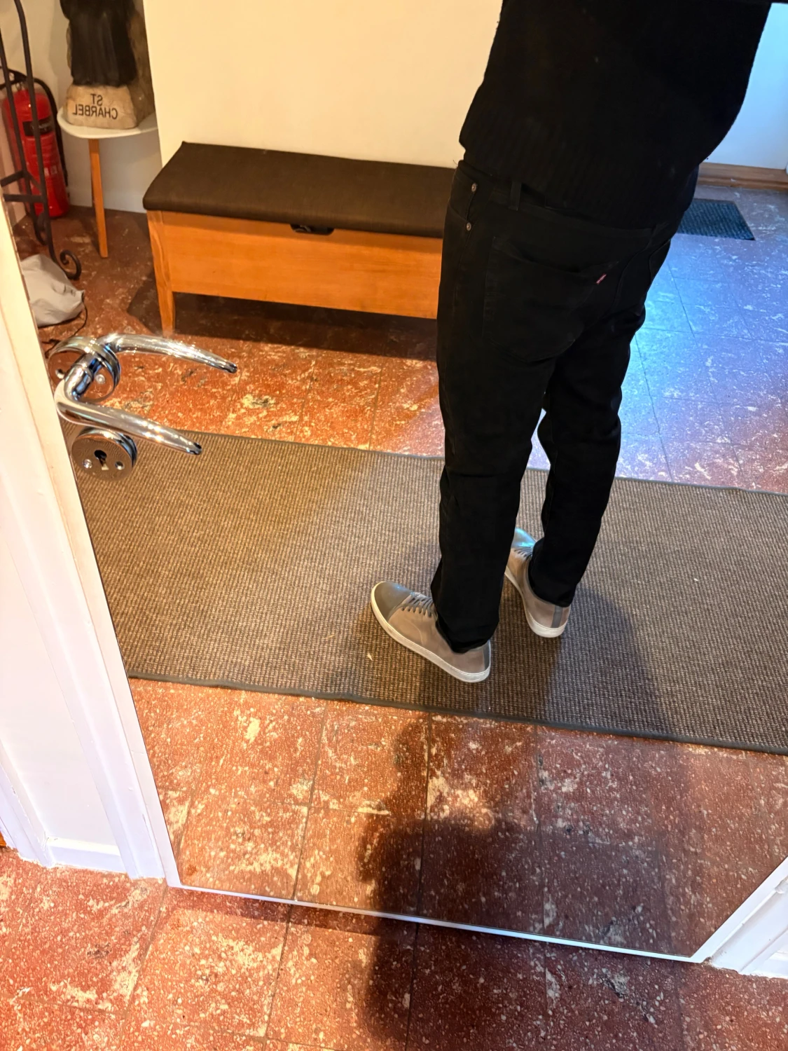 Svarta Levi’s Jeans - 1