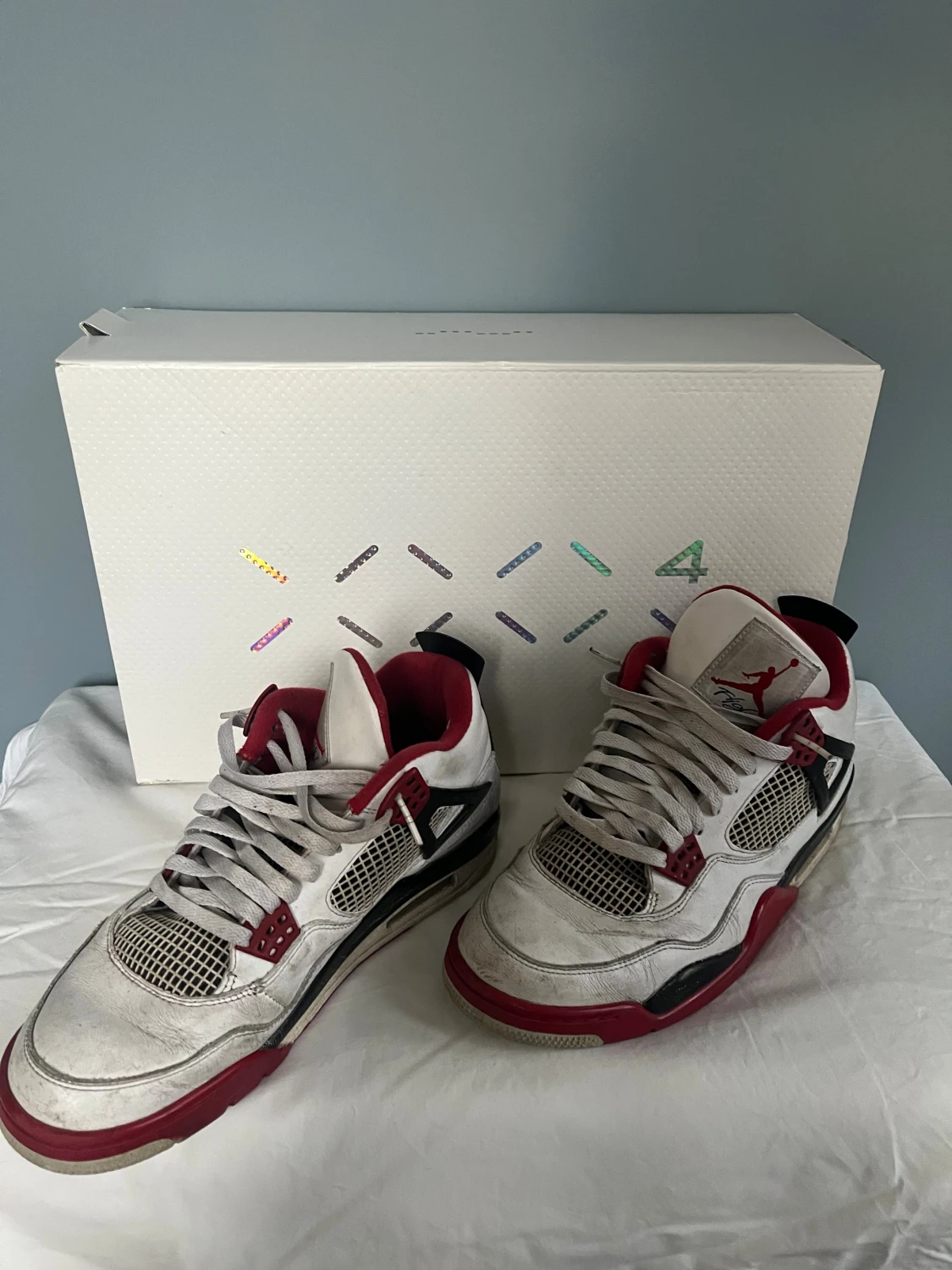 Nike jordan 4 fire red 2012 - 1