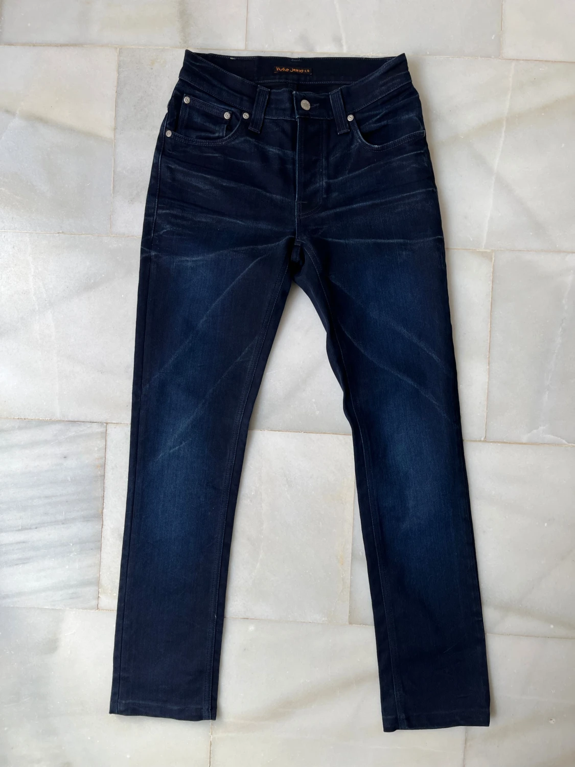 Mörkblå jeans från Nudie Jeans - Grim Tim - 1