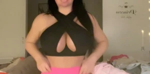 Halterneck cross top - Ny