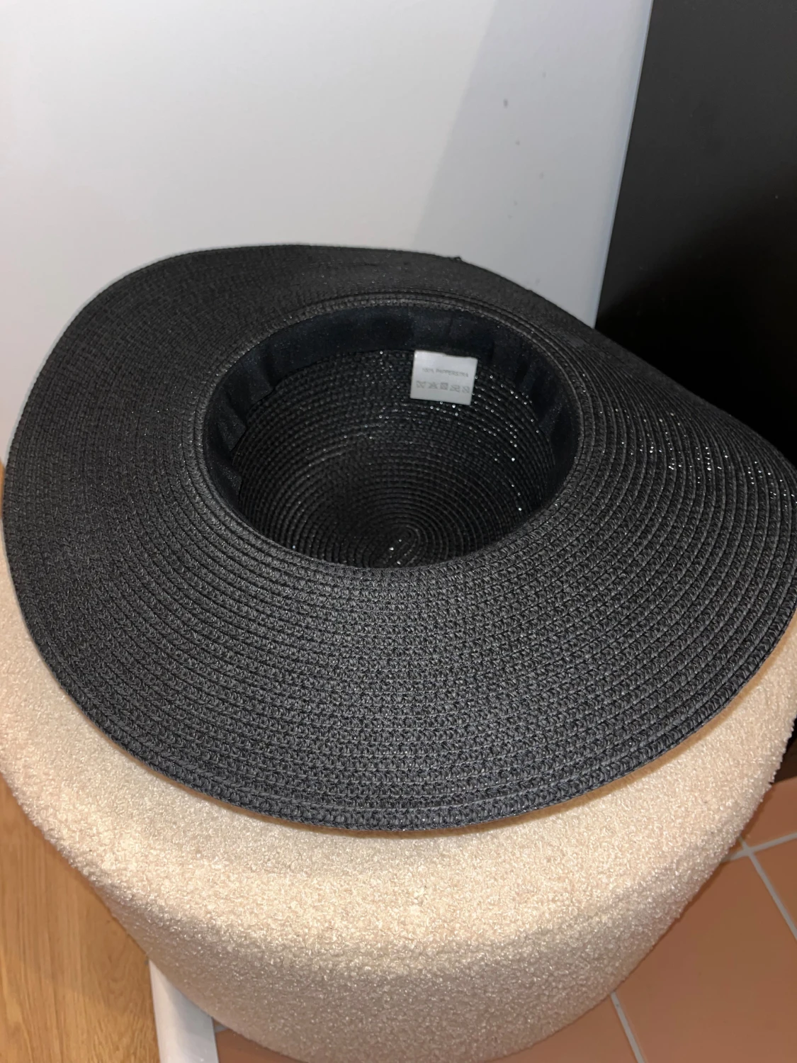 Svart strandhatt - 1