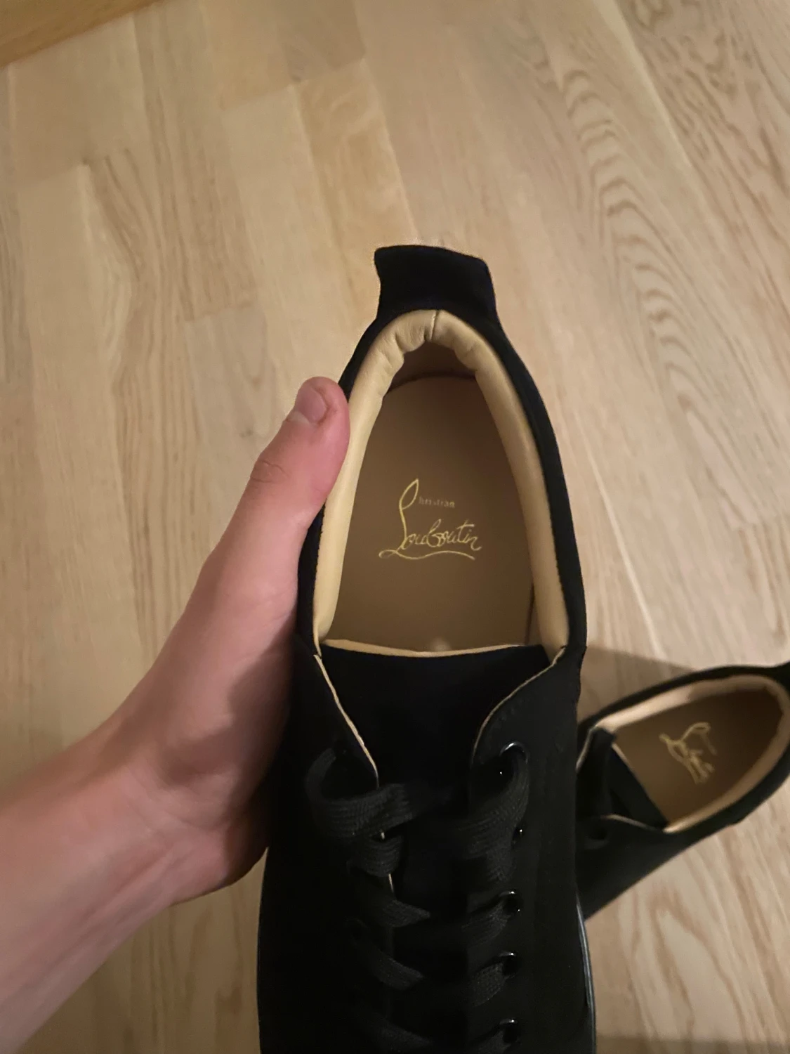 Svarta sneakers från Christian Louboutin - 2