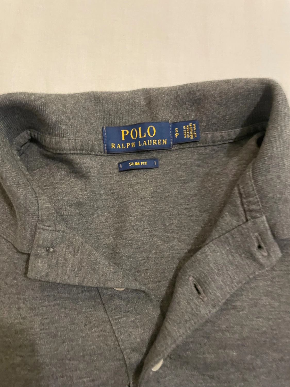 Grå pikétröja från Polo Ralph Lauren - 2