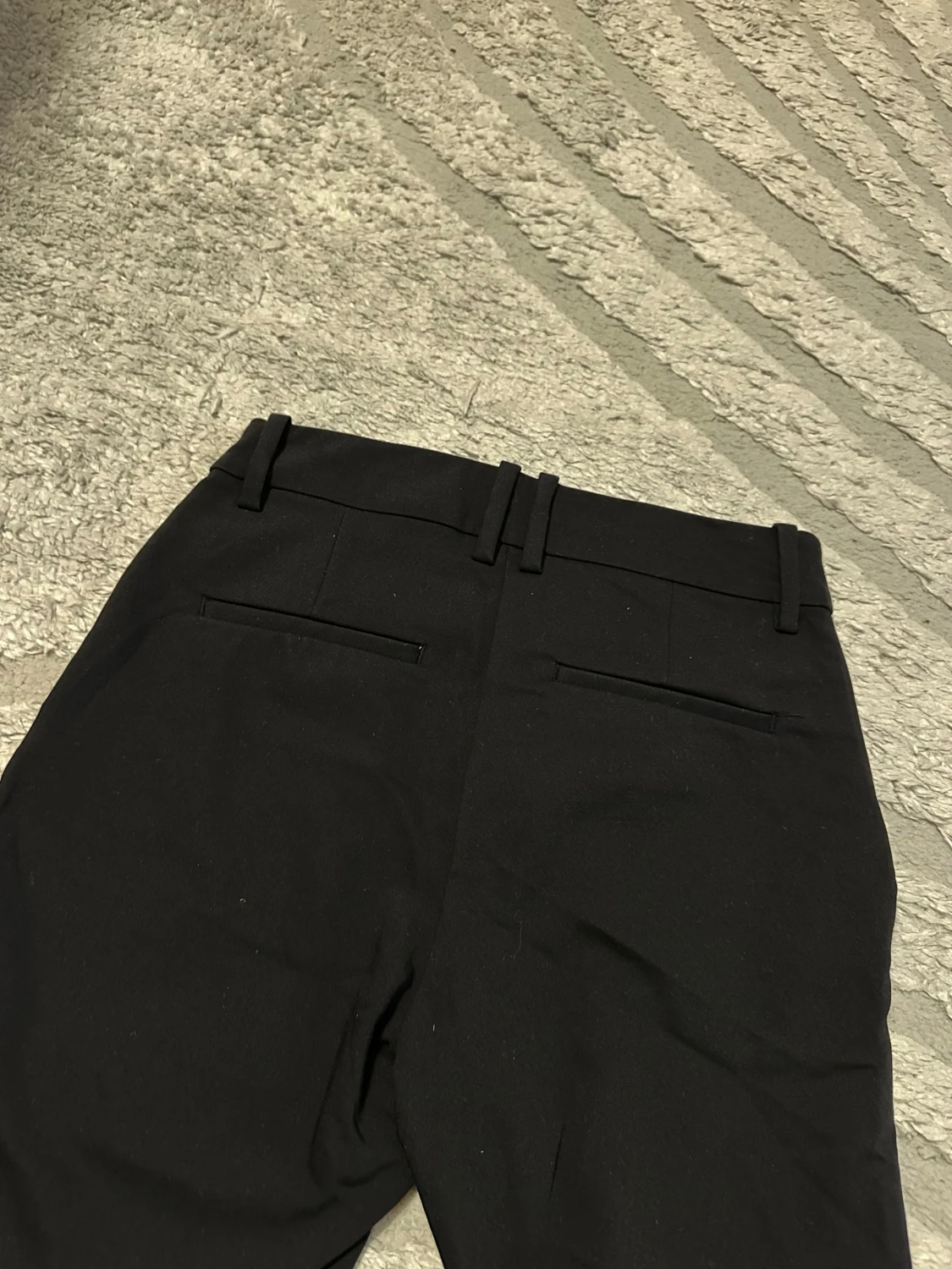 Svarta kostymbyxor med dragkedja - 3