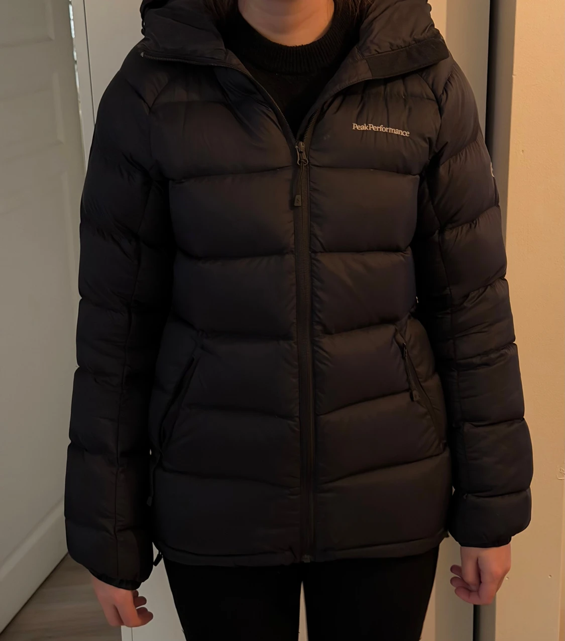 Marinblå dunjacka Peak Performance - 1