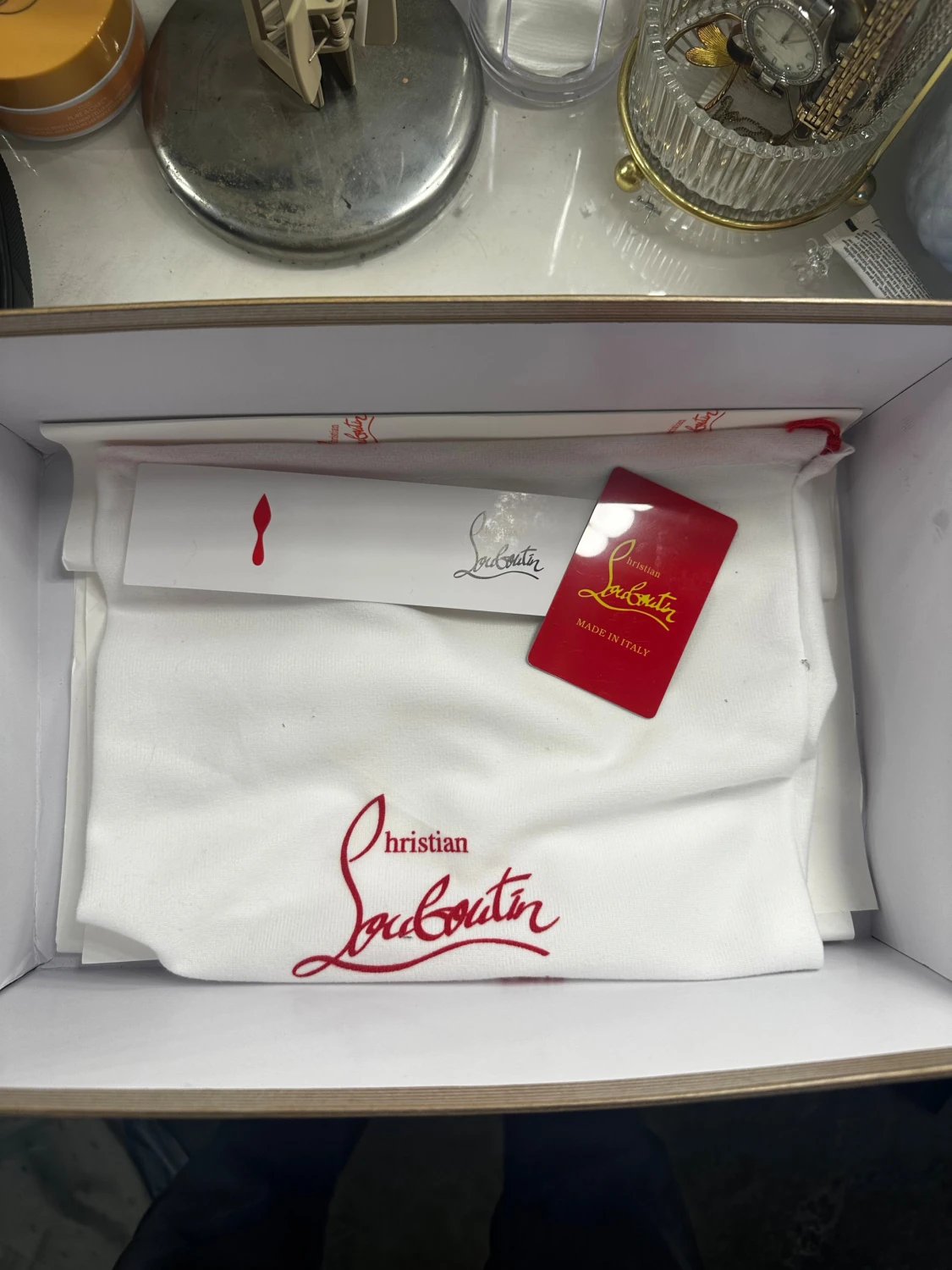 Svarta sneakers från Christian Louboutin - 4