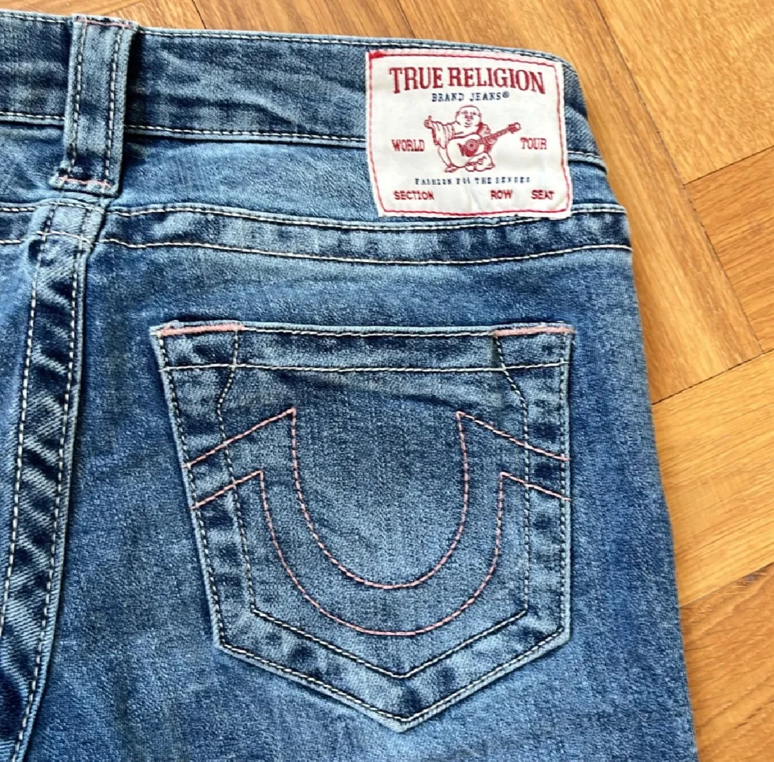 True Religion blå bootcut jeans - 2