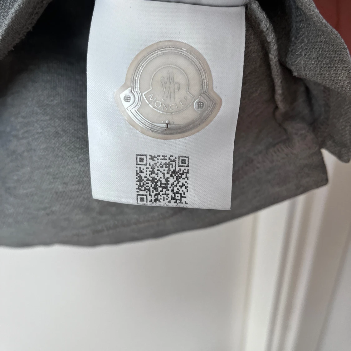 Grå Moncler pikétröja långärmad - 3
