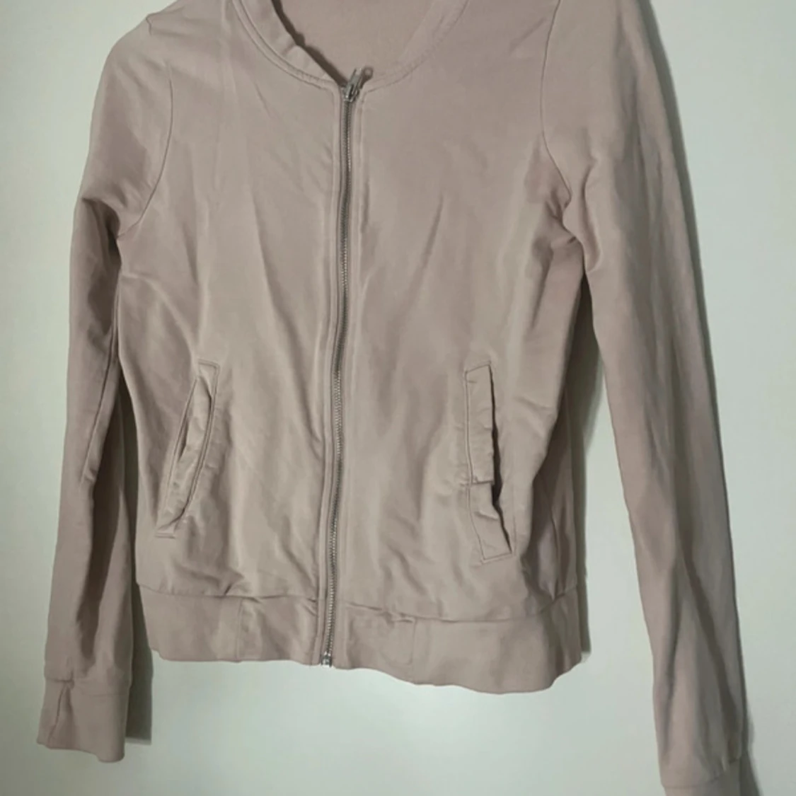 Beige och grå cardigan jacka 157 S