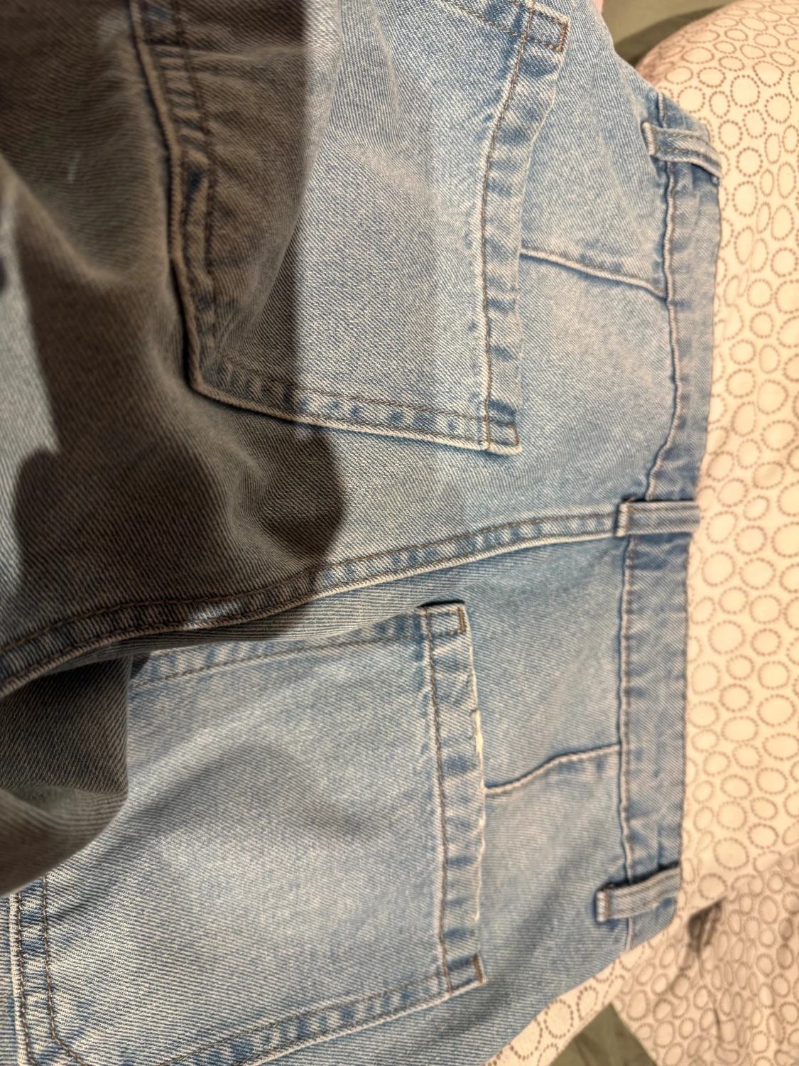 Ljusblå wide jeans  - 3