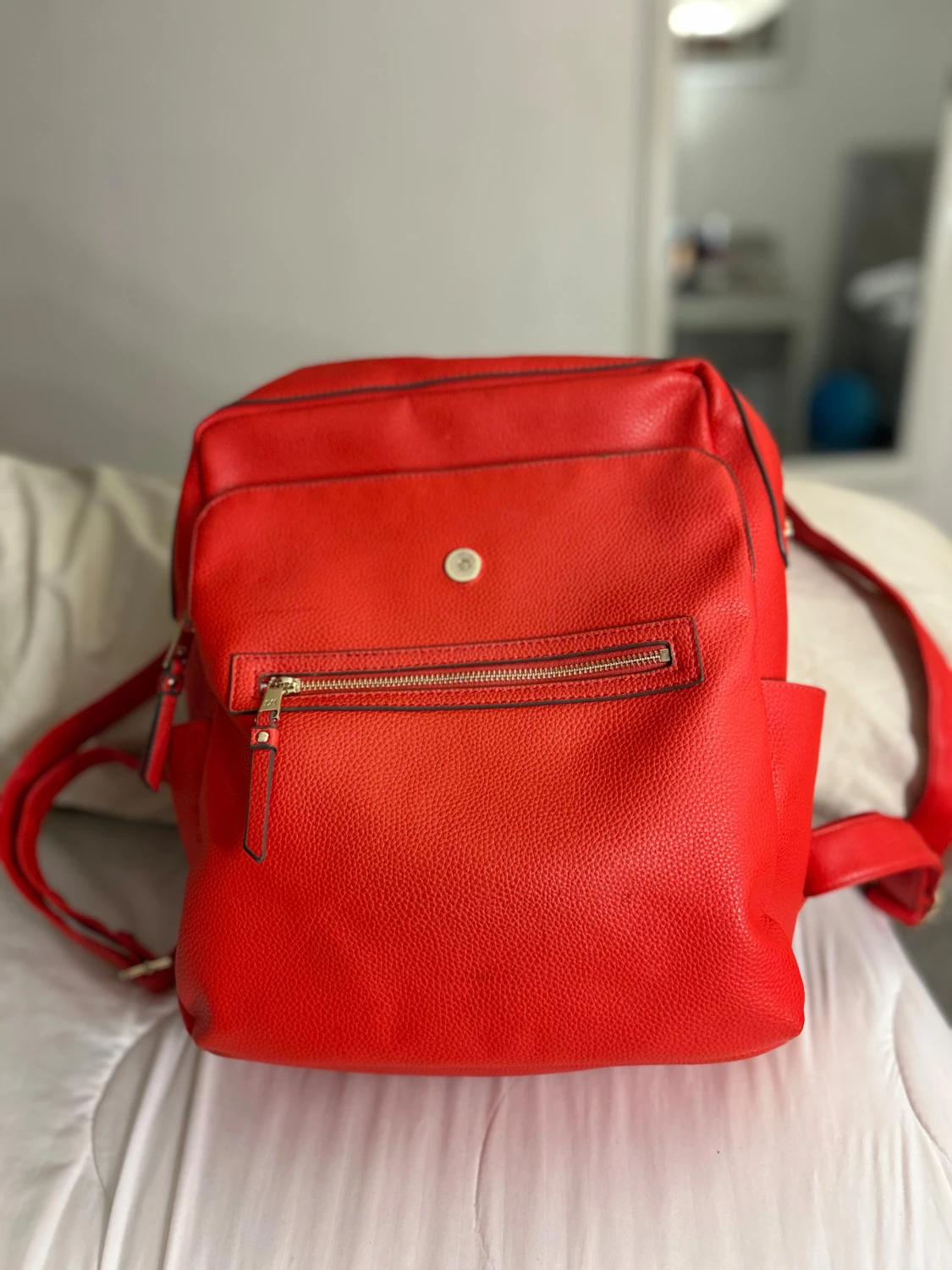 Röd Don Donna ryggsäck