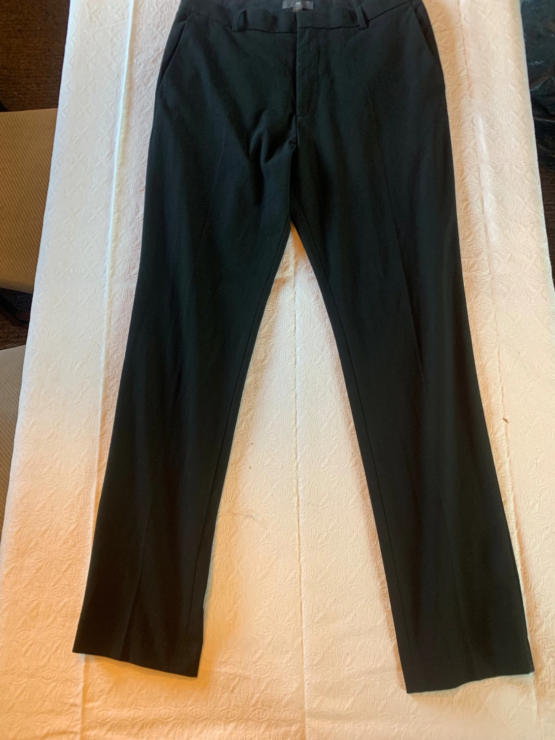 Svarta kostymbyxor H&M Slim Fit - 1