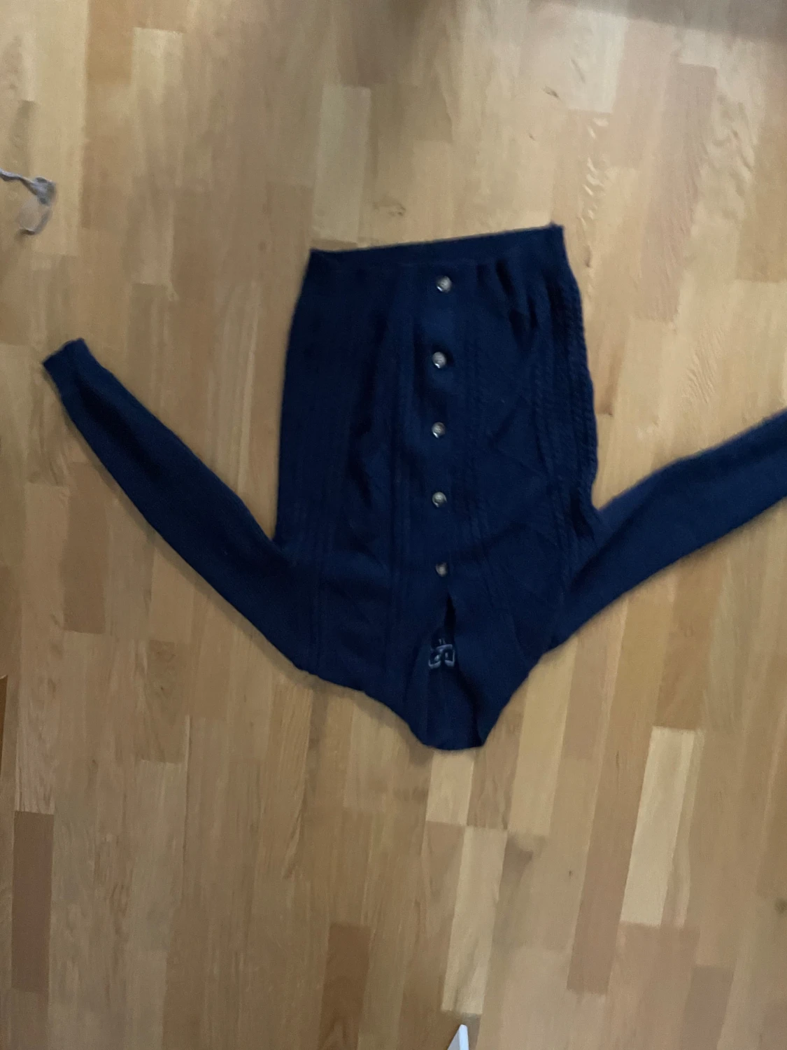 Mörkblå kofta från Baker's, L - 1