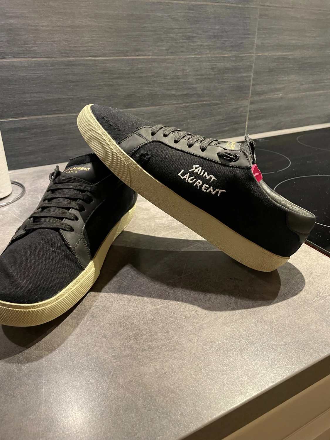 Svarta Saint Laurent sneakers - 3