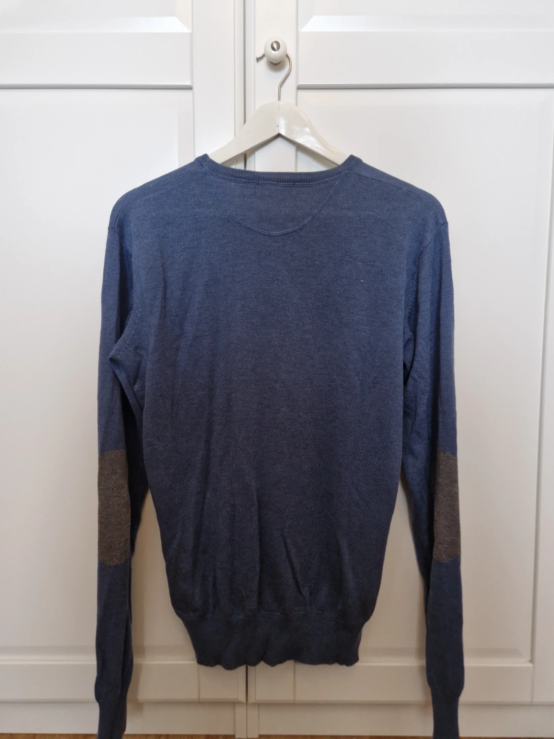 Blå stickad tröja från Best Company - 1