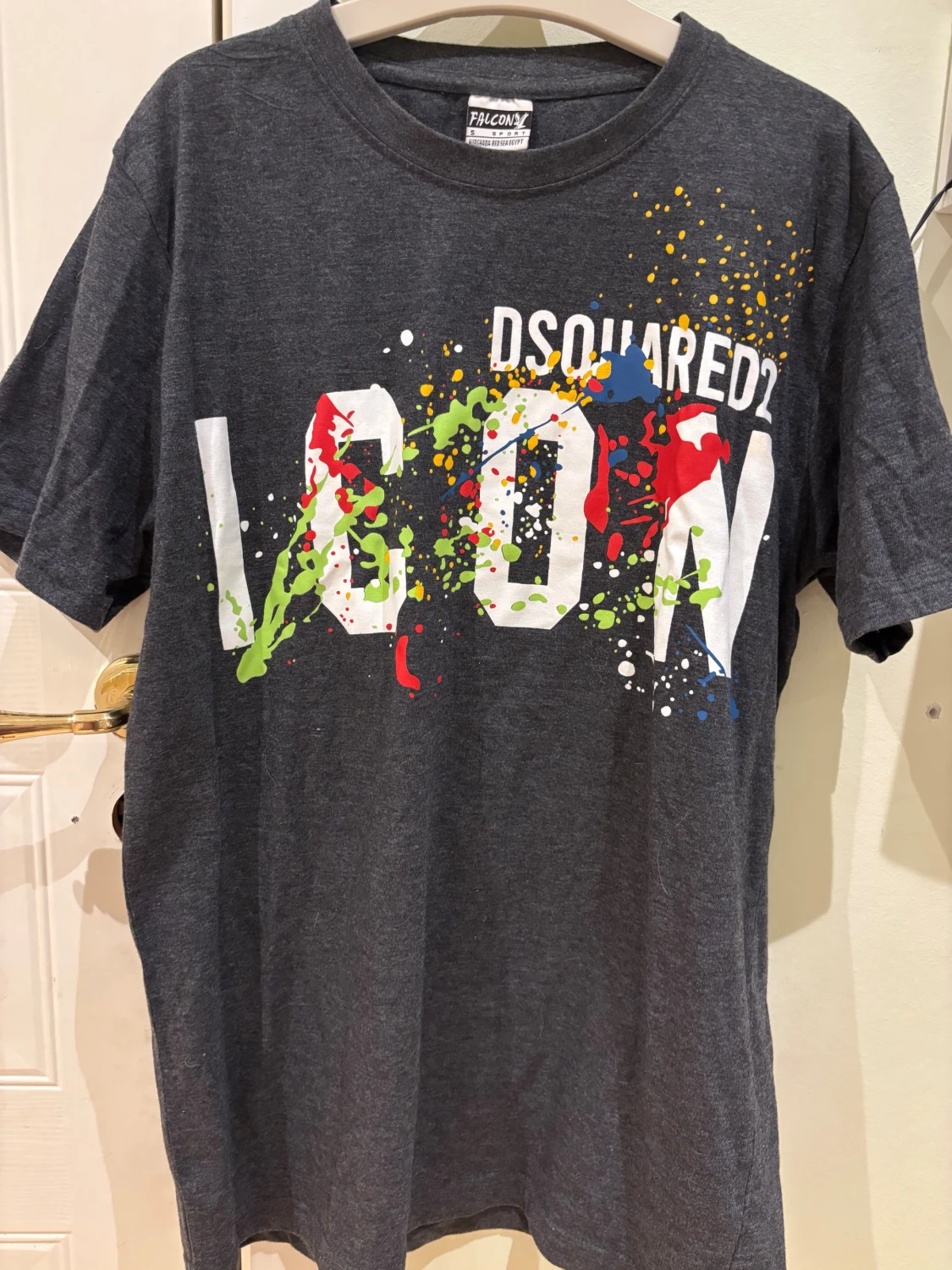 Mörkgrå Dsquared2 ICON t-shirt