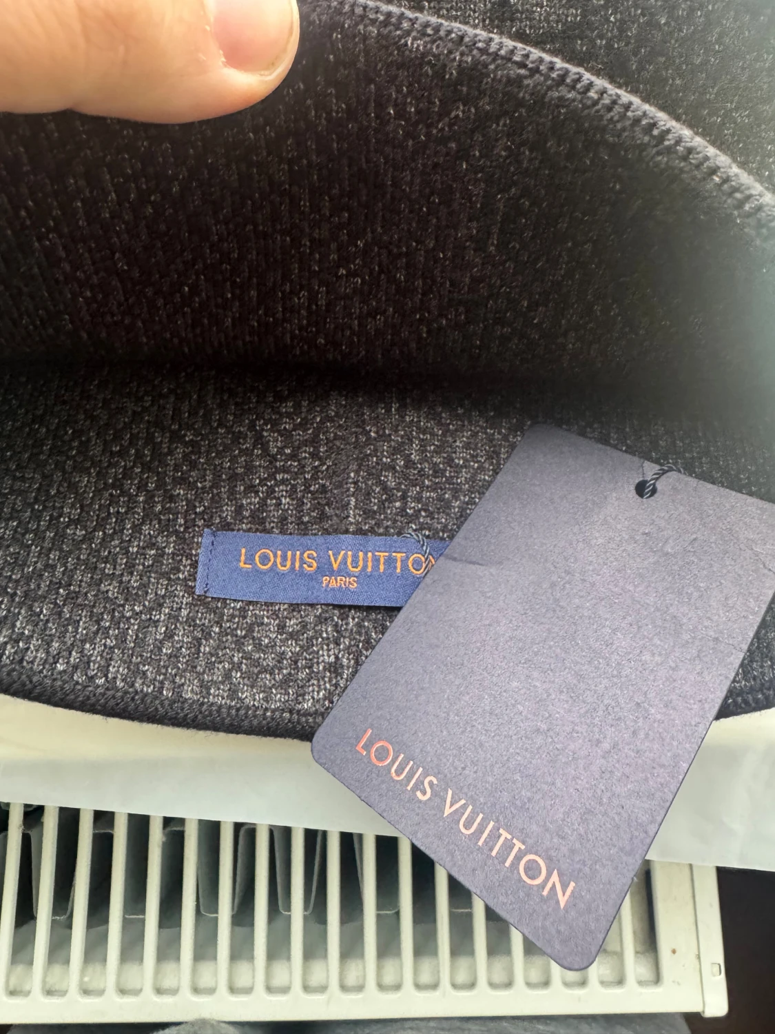 Svart rutig mössa - 2